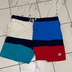 NWOT Tommy Hilfiger color Block Shorts
